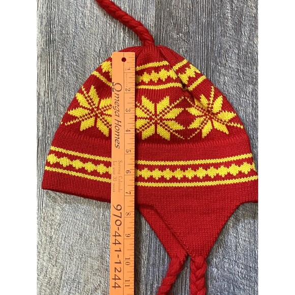 Vintage Moriarty Knit Wool Ski Hat Snowboard Winter Beanie Handcrafted Vermont - Picture 12 of 14